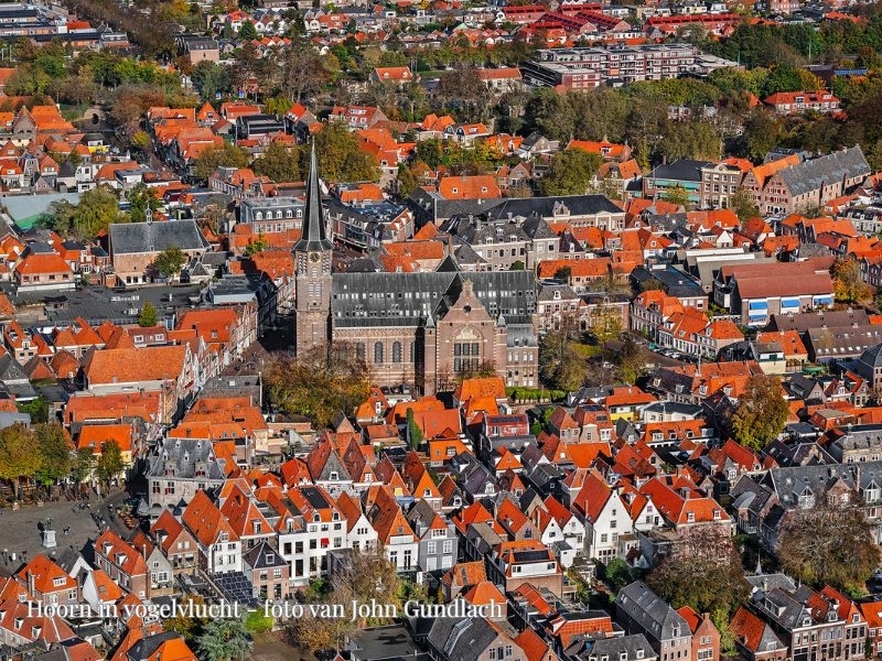 Het prachtige historische centrum van Hoorn