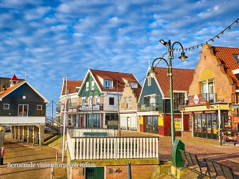 lekker genieten in Volendam