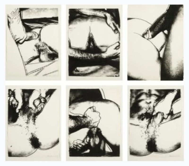 Andy Warhol, Sex Parts (FS II.172-177) Andy Warhol, Sex Parts (FS II.172-177)