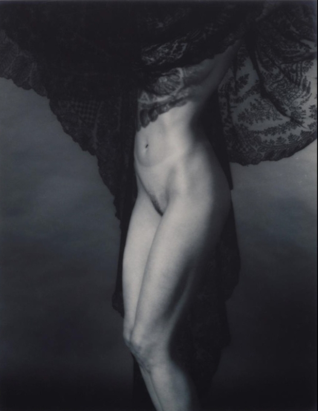 Angel, 1996 Vintage Blue Toned Silver Gelatin Photograph by Günter Blum Angel, 1996 Vintage Blue Toned Silver Gelatin Photograph by Günter Blum