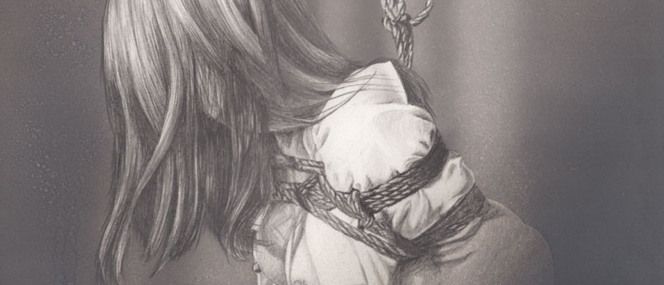 bondage art by Ōmi Kazuhiro
