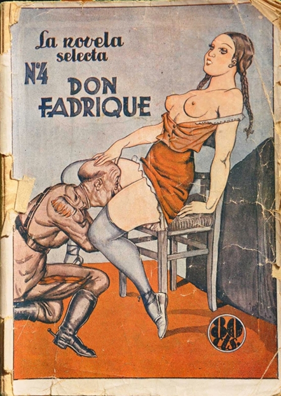 Cover of Spanish pulp novel Cover of Spanish pulp novel