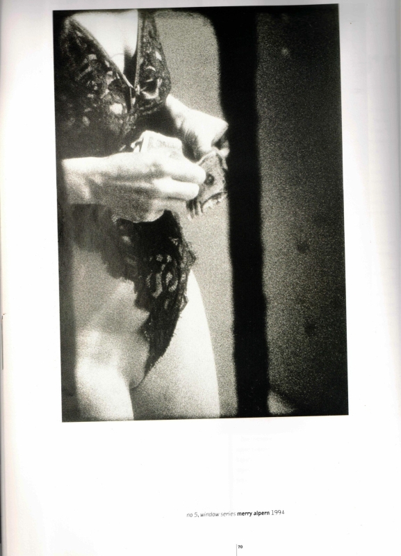 Dirty Windows #5 by Merry Alpern. Published in Black+White Issue 16, 1994 Dirty Windows #5 by Merry Alpern. Published in Black+White Issue 16, 1994