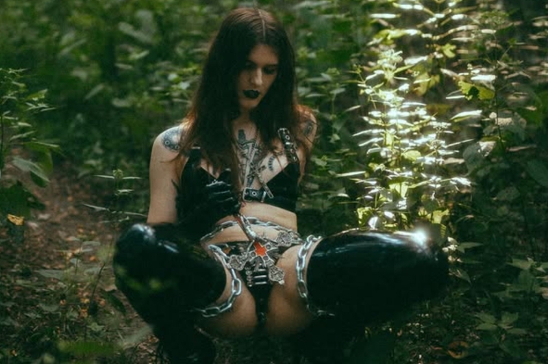 Divine Blasphemer photo by Queer artist Emma Wondra Divine Blasphemer photo by Queer artist Emma Wondra