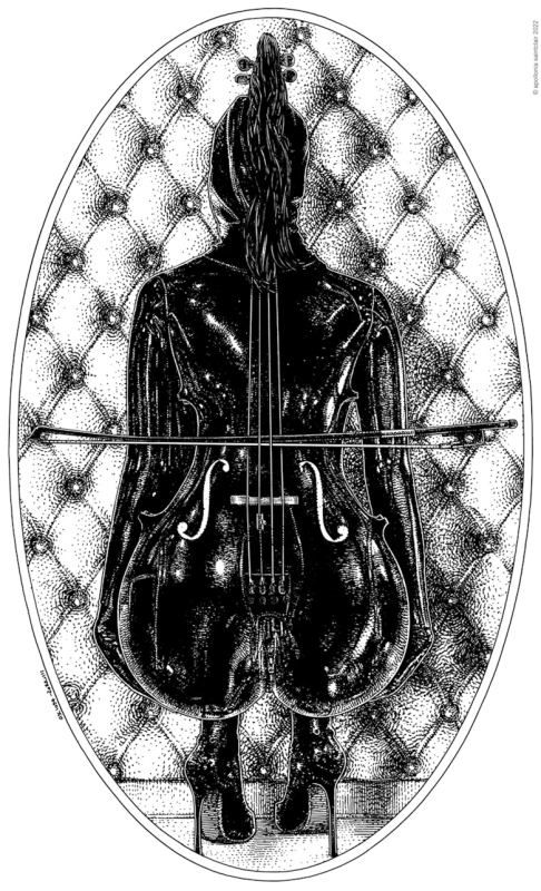 Les cordes sensibles (Master, please touch my heartstrings by Apollonia Saintclair
