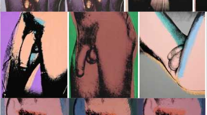 Penis The Love series of Andy Warhol silkscreen prints Penis The Love series of Andy Warhol silkscreen prints