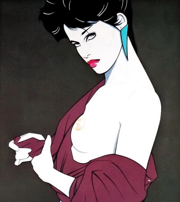 pop art by Patrick Nagel pop art by Patrick Nagel