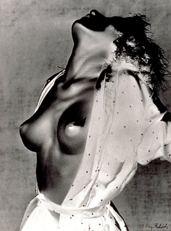 Portrait of a Young Woman with Bare Breasts, c.1947 by Vincenzo Balocchi Portrait of a Young Woman with Bare Breasts, c.1947 by Vincenzo Balocchi