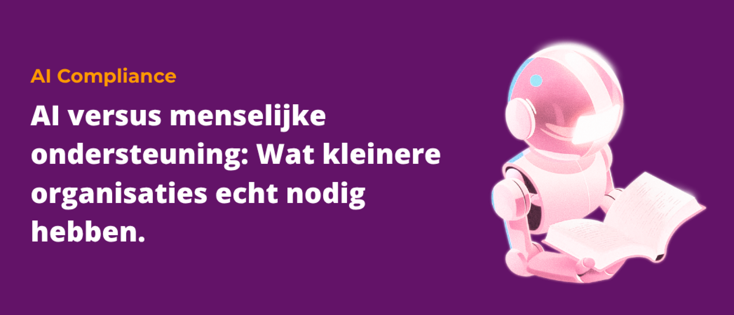 AI versus menselijke ondersteuning