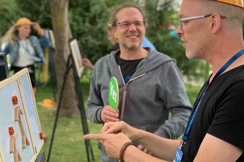 Ibuild, teambuilding activiteit waarbij effectieve communicatie centraal staat