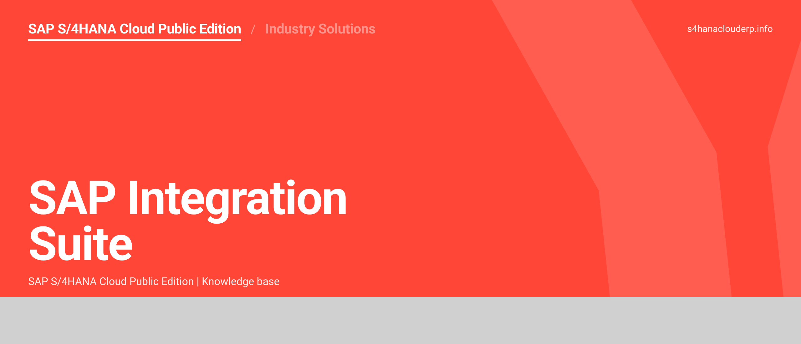 SAP Integration Suite