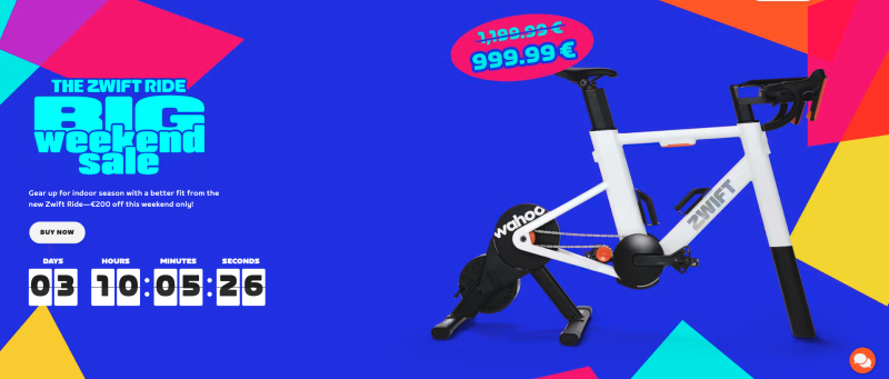 Zwift Sale 2026 september