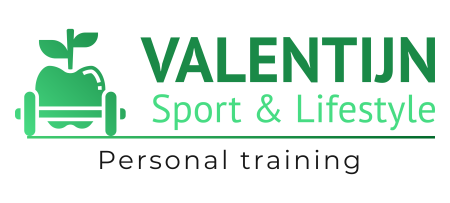 Logo gezonde sportende appel valentijn sport & lifestyle