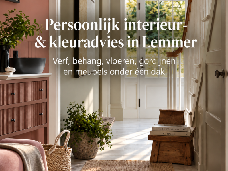 persoonlijk interieur- en kleuradvies