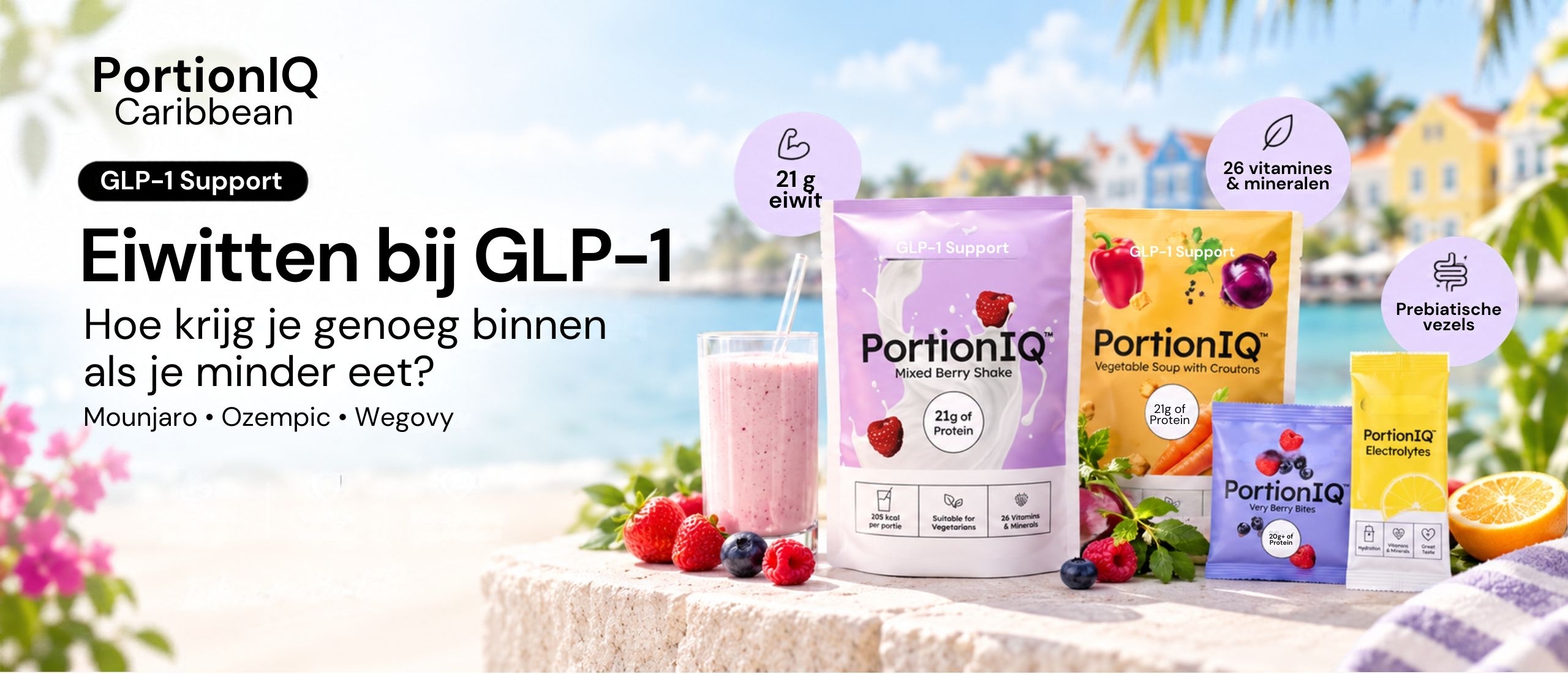 Hoe krijg je genoeg eiwitten binnen met Mounjaro, Ozempic of andere GLP-1 medicatie?