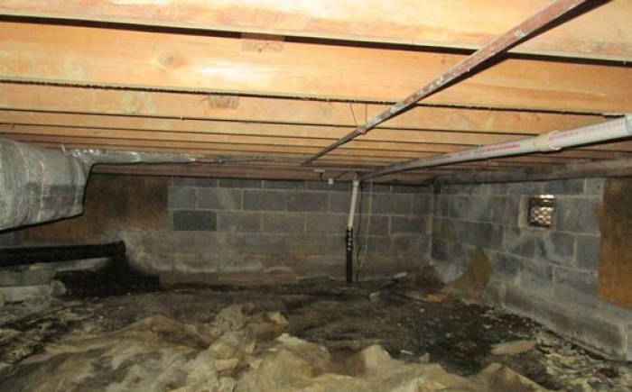 Ventilatie van de basisvloer Ventilatie van de basisvloer