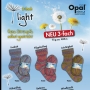 Opal Sokkenwol is verkrijgbaar in 4 garendiktes Opal Sokkenwol is verkrijgbaar in 4 garendiktes