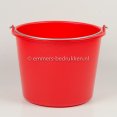 Rode 12 liter Eco emmer Rode 12 liter Eco emmer