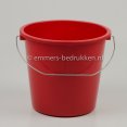 Rode 5 liter emmer Pocket Rode 5 liter emmer Pocket