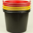emmers in Belgische vlag kleuren emmers in Belgische vlag kleuren