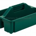 Groene gereedschapsbak Groene gereedschapsbak
