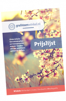 Prijs grafsteen Zuidplas Prijs grafsteen Zuidplas