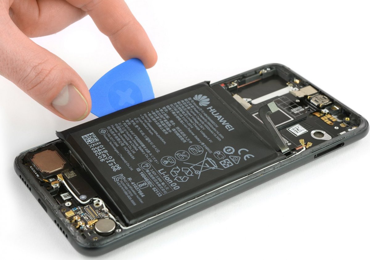 Huawei P20 Pro batterij vervangen Huawei P20 Pro batterij vervangen