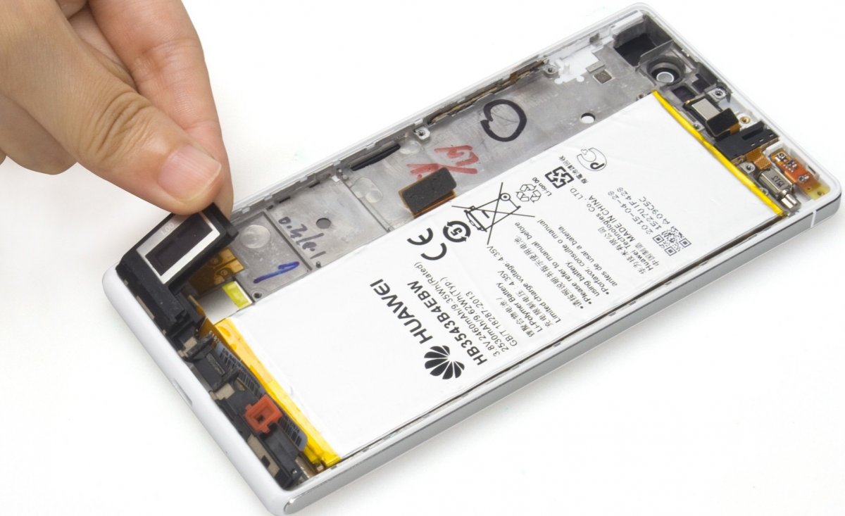 Huawei P7 batterij vervangen Huawei P7 batterij vervangen