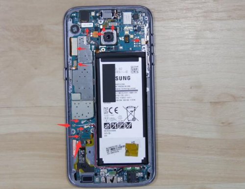Samsung S7 Edge batterij vervangen_5 Samsung S7 Edge batterij vervangen_5