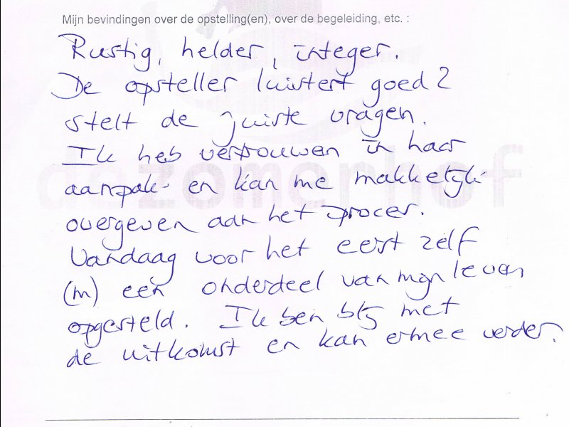 Opstellingen Ervaringen Opstellingen Ervaringen