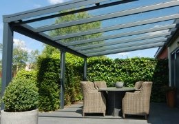 glazen veranda nice en easy 3 x 2,5 meter doe-het-zelf en gratis thuisbezorging