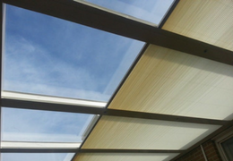 veranda zonwering nice en easy breedte 0,8 x lengte 3,5 meter doe-het-zelf en gratis thuisbezorging