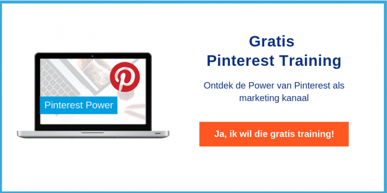 Gratis Pinterest marketing training Gratis Pinterest marketing training