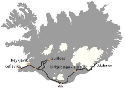 5 dagen Zuid IJsland Rondreis per huurauto