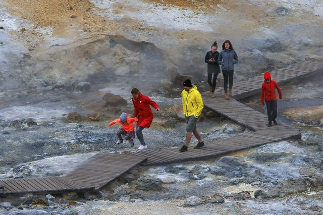 Krysuvik - Seltun - Reykjanes Actief vulkanisme IJsland
