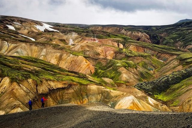 Landmannalaugar Ijslandse binnenlan
