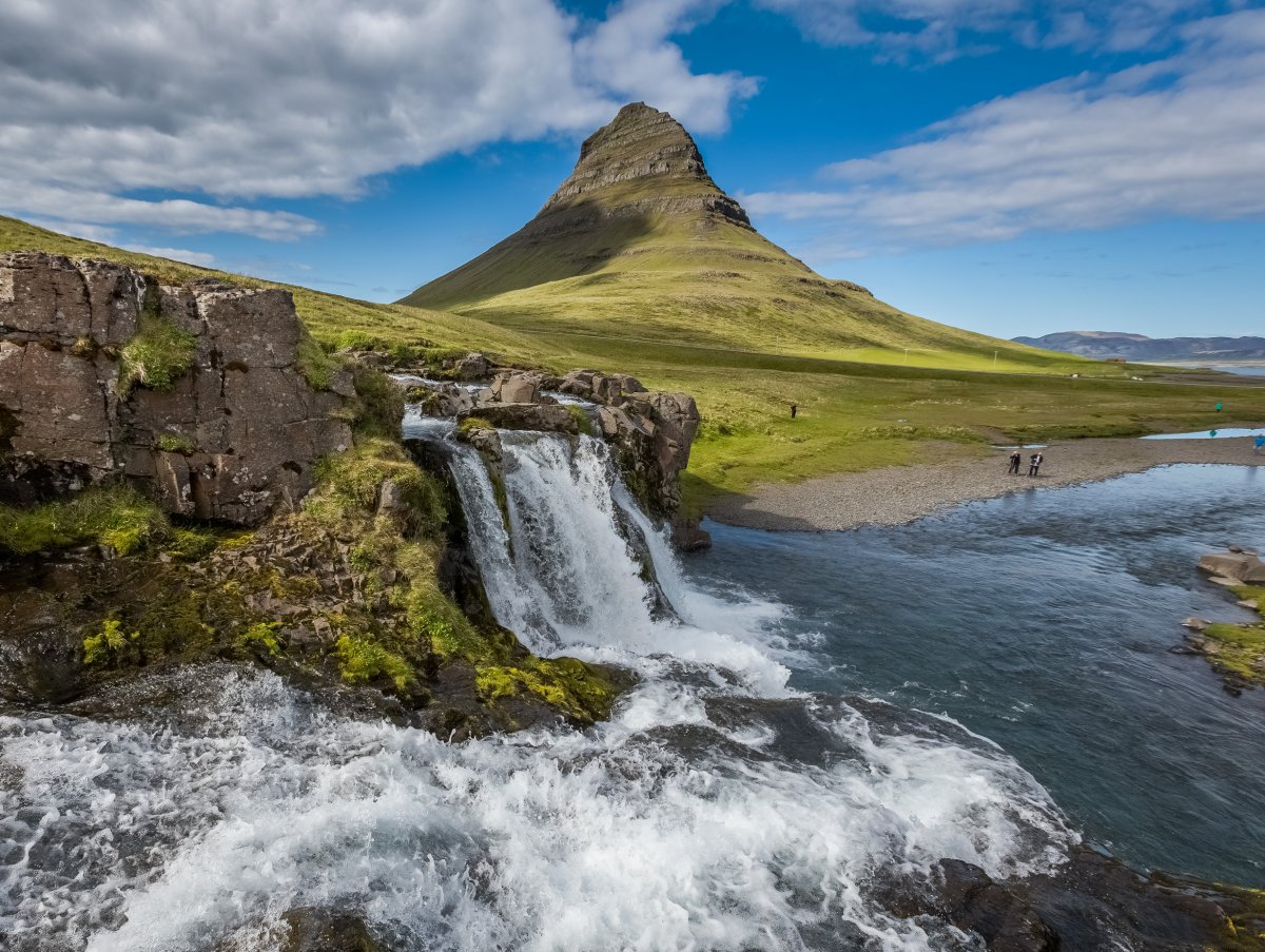 Kirkjufell Aurorondreis 7 dagen Zuid en West Ijsland