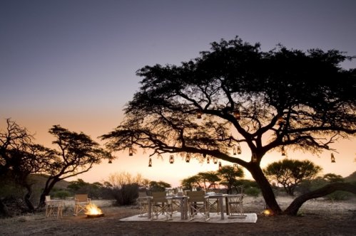 Geniet van het heerlijke klimaat in tuin,terras en aan uw eigen zwembad Villa Tarkuni in het Tswalu Kalahari Reserve, Safaripark| Exclusive Culitravel