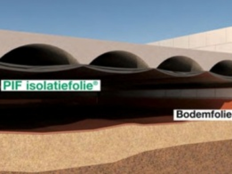 PIF isolatiefolie vloerisolatie PIF isolatiefolie vloerisolatie